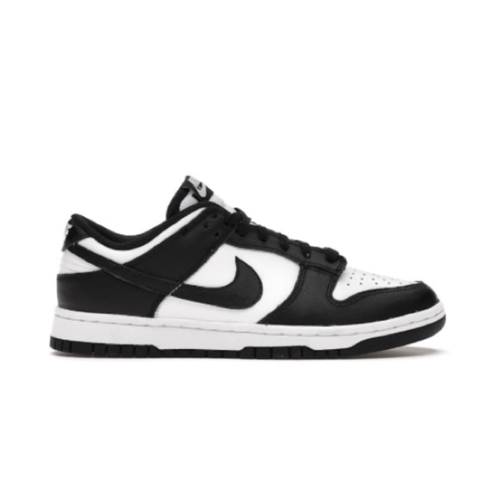 LIGHTLY USED Nike Dunk Low Retro White Black Panda